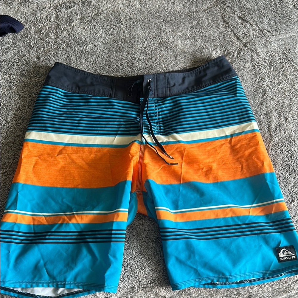 Quiksilver Striped Board Shorts